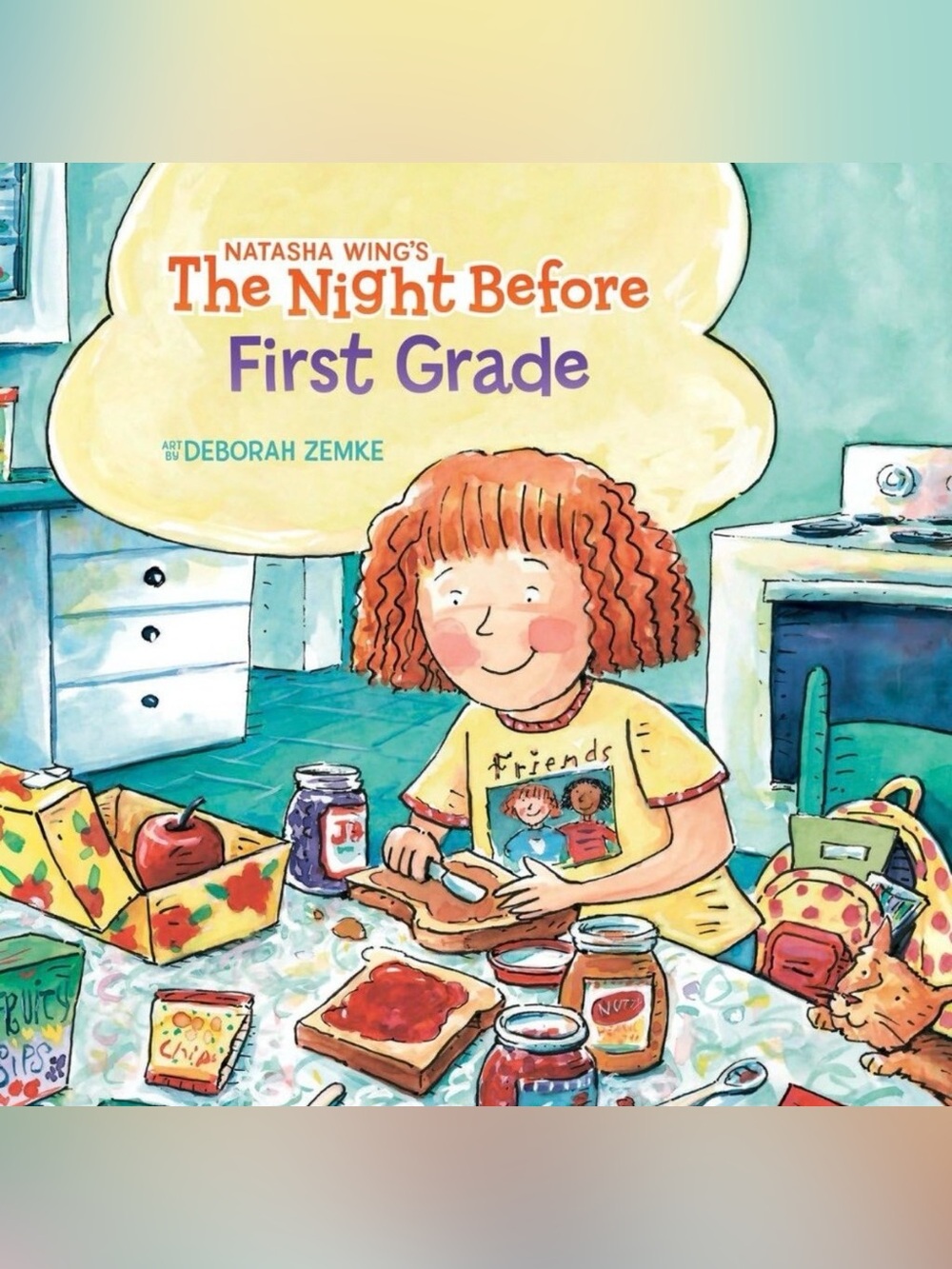 The Night Before First Grade Paperback Children's Book by Natasha Wing